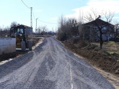 Başkan Çınar, yol açma çalışmalarını inceledi