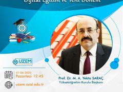 YÖK Başkanı Prof. Dr. Saraç, MTÜ Senatosu’na katılıyor  