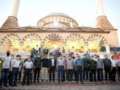 Malatya’da Ayasofya için şükür namazı kılındı