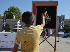 Hem spor yapıldı, hem tarih tanıtıldı