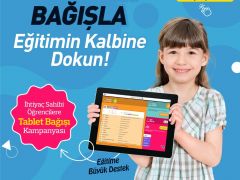 Yeşilyurt Belediyesinden tablet bağış kampanyasına destek