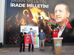 “İki Devlet Tek Millet” için pedal çevirdiler