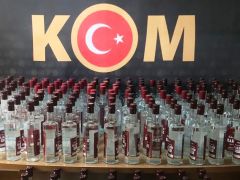 Malatya’da 179 şişe kaçak rakı ele geçirildi