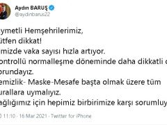 Vali Baruş’tan kritik uyarı