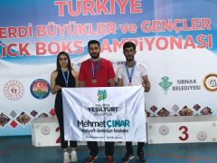 Yeşilyurt Belediyesi kıck-boks sporcuları, Şırnak’tan başarılarla döndü