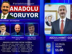 Abdülhamit Gül, ‘Anadolu Soruyor’ programına konuk oluyor