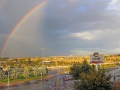 Malatya’da çifte gökkuşağı