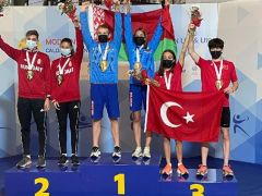 Malatyalı milli sporcu bronz madalya kazandı