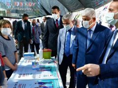 Geleceğin bilim adamları Yeşilyurt bilim şenliğinde buluştu