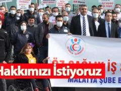 Sağlık Çalışanları Alkış Değil Haklarını İstiyor