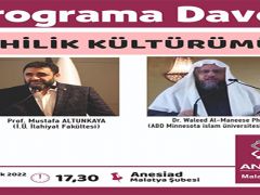 ANESİAD’dan “Ahilik Kültürümüz” Programı