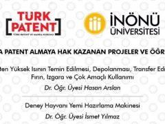 İki bilimsel araştırma projelerine patent