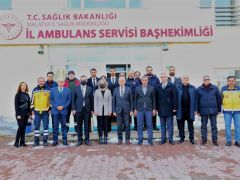 Başkan Güder’den Sağlık Çalışanlarına Ziyaret