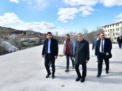 Çınar, “Yeşilyurt Güreş Sahamız Spor Tesislerine Örnek Gösterilecek Bir Projedir”