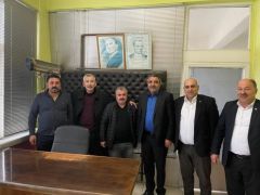 Cömertoğlu’ndan Şenol Sekizsu’ya Hayırlı Olsun Ziyareti