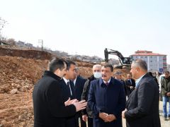 Başkan Gürkan Güney Kuşak Yolunda İncelemelerde Bulundu