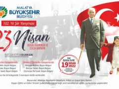 Büyükşehir Belediyesinden 23 Nisan’a Özel Şiir Yarışması