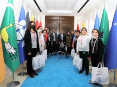 Başkan Güder Başarılı Sporcularla Buluştu