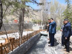 Gürkan, Horata Mesire Alanında İncelemelerde Bulundu