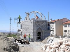 Usta Şagirt Kümbetinde Yapılan Restorasyon Çalışmaları Devam Ediyor