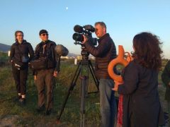 İngiliz Tarihçi Arslantepe Höyüğünde Belgesel Çekti