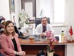 MHP Arzu Erdem’den Dr. Eser’e Ziyaret
