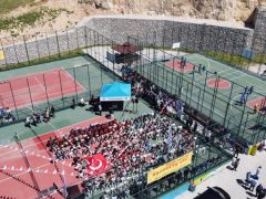 Battalgazi’deki Spor Sahaları Törenle Açıldı