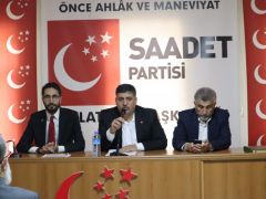 Saadet Partisi’nde Bayramlaşma Töreni Düzenlendi