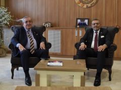 İşadamı Reşat Erdoğan’dan Başkan Sadıkoğlu’na ziyaret