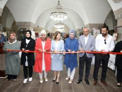 Kursiyerlerin Ürünleri Kervansaray’da Sergileniyor