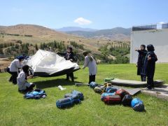 İspendere İçmelerinde Farkındalık Yaratan İzcilik Kampı