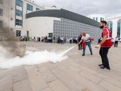 MASKİ’den Yangın Tatbikatı