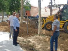 Yeşilyut Güreş Sahasında Dönüşüm Çalışmaları Sürüyor