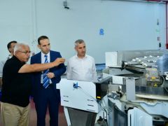 Kaymakam Uğurlu İle Başkan Çınar Organize Sanayi Bölgesini Gezdi