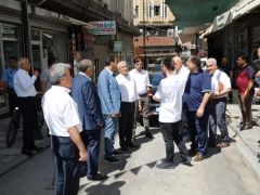 Başkan Güder Akpınar Esnafıyla Buluştu