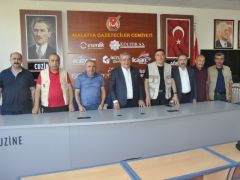 İş İnsanı Erdoğan’dan Malatya Gazeteciler Cemiyetine Ziyaret