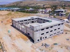 Ekmek ve Yemek Fabrikası İnşaatının Yüzde 60’ı Tamamlandı
