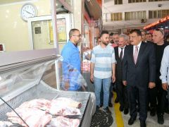 Başkan Gürkan’dan Şire Pazarına Ziyaret