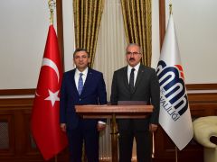 Elâzığ Valisi Toraman’dan, Vali Şahin’e Ziyaret