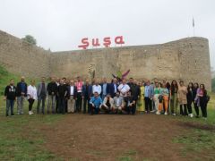 Türkiyeli Gazeteciler Şuşa’yı Ziyaret Etti