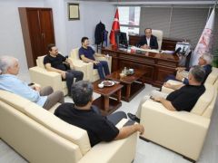 Başkan Güder’den Berk’e Hayırlı Olsun Ziyareti