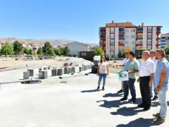 Yeşilyurt’ta 227’inci Parkta Çalışmalar Devam Ediyor