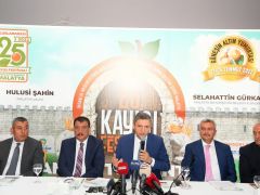 Vali Şahin Ve Başkan Gürkan 25. Kayısı Festivali Tanıtım Toplantısını Düzenledi