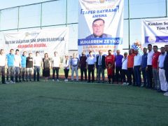 Muharrem Zeyno Futbol Turnuvası Başladı