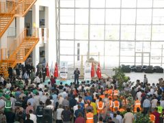 Baskan Gürkan Personellerle Bayramlaştı