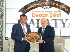 Hak-İş Genel Başkan Yardımcısından Başkan Gürkan’a Ziyaret