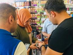 Esenlik Süper Market Görevlisinden Örnek Davranış