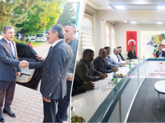 Vali Şahin’den Tarım İl Müdürlüğüne Ziyaret