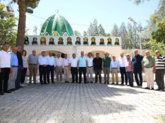 Başkan Güder’den Zeynel Abidin Türbesi Vakfına Ziyaret