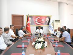 Esnaf Oda Başkanlarından Başkan Gürkan’a Ziyaret